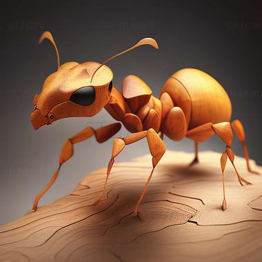 3D модель Pseudomyrmex concolor (STL)